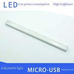 USB LED Strip Light Micro порт USB настольный компьютер лампа глаз щит лампы сенсорный затемнения рабочего лампы 4 Вт