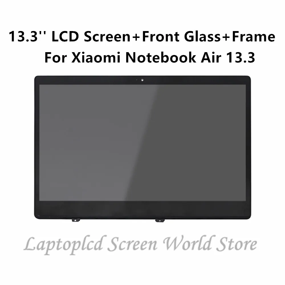 FTD lcd 13,3 ''Ремонт ЖК-дисплей для ноутбука + Переднее стекло + рамка LTN133HL09-W для Xiaomi notebook Air 13,3 (без касания)