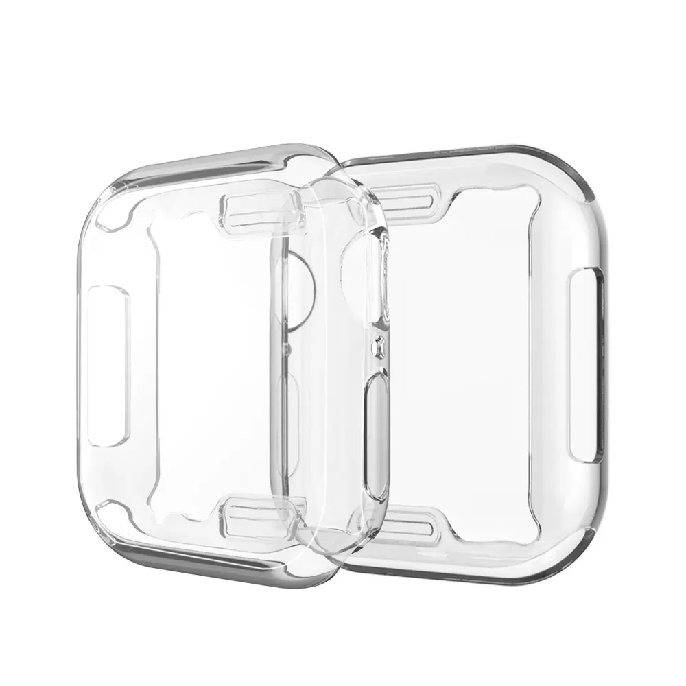 NYFundas для Apple Watch 4 5 чехол ТПУ Защита экрана 360 Защитный Прозрачный iwatch серии 40 мм