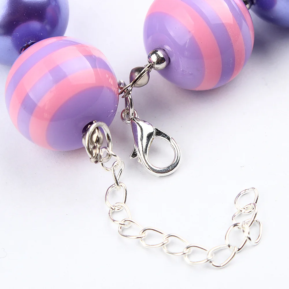 Unicorn Bubblegum Bead Necklace 18 Unicorn Bubblegum Bead Necklace -Unicorn Fashion HTB15P0EqYsTMeJjSszdq6AEupXa7