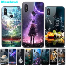 Для Xiaomi mi 8 Lite чехол на Xio mi 8 закаленное стекло чехол для телефона аниме для Xiaomi mi 8 Pro mi 8 SE мягкий бампер чехол Funda