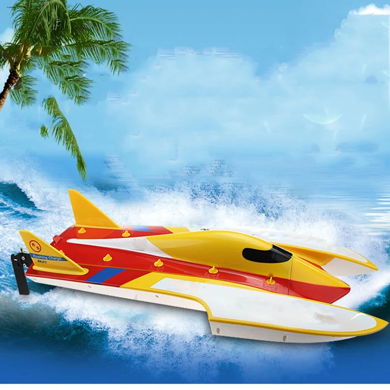 

2.4G Brushless Large Remote Control High Speed Boat Remote Control Speed Boat Water Cooling System Anti-Rollover Children's Toys