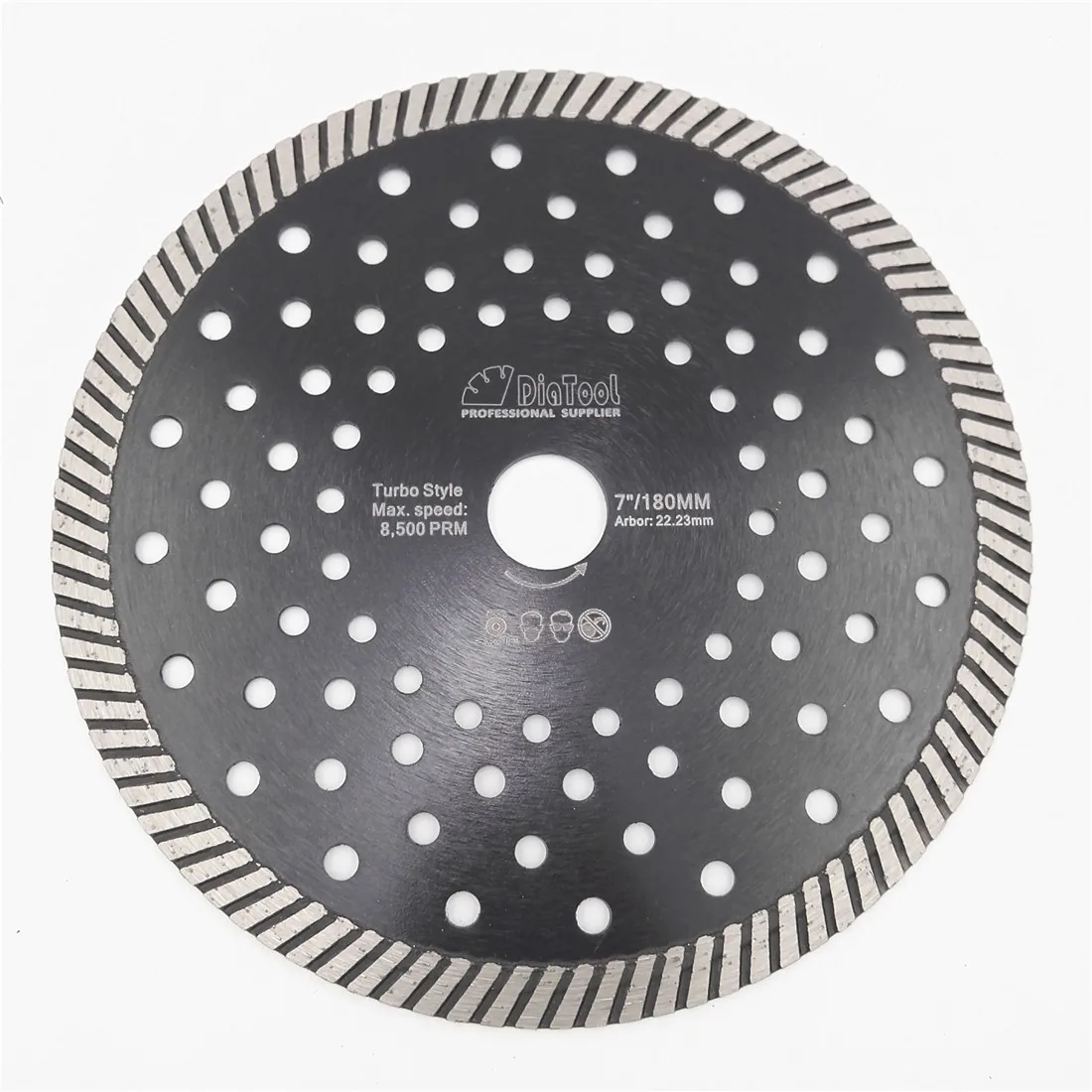 DIATOOL Diamond Hot Pressed Superthin Diamond Turbo Blade for Cutting Granite Marble Concrete Masonry DIATOOL Diamond Hot Pressed Superthin Diamond Turbo Blade for Cutting Granite Marble Concrete Masonry