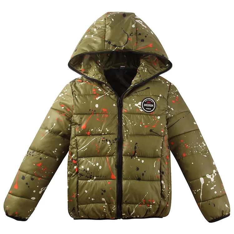 2016 winter baby boys overcoat clothes cotton padded jacket clothes