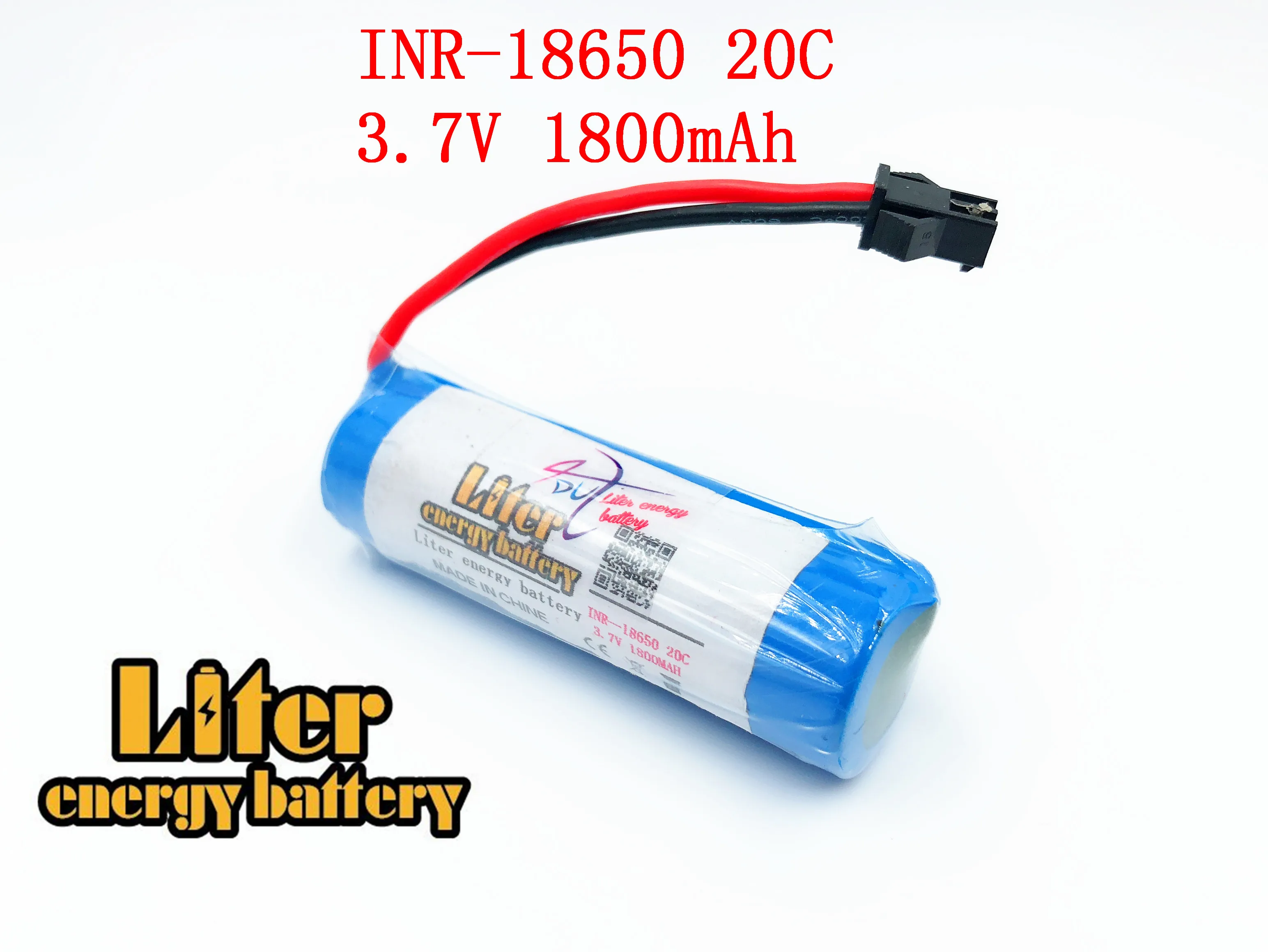 3.7V 1800mAH Remote control helicopter cylindrical 3.7 Lipo battery 3