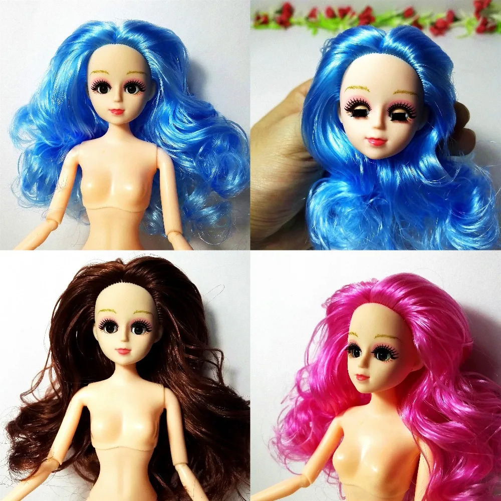 barbie with curly hair