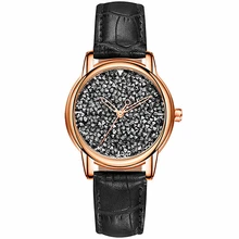 New Brown White Leather Strap Watch Fashion Luxury Women Wristwatches Quartz Movement Ladies Watches orologi SD221