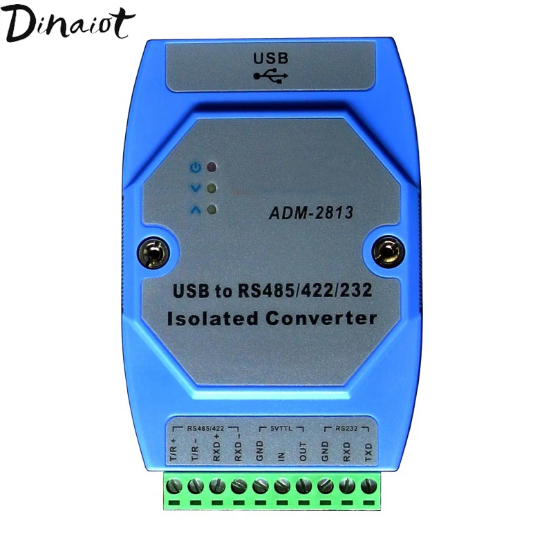 Промышленный USB к RS485/422/232/TTL конвертер фотоэлектрическая изоляция