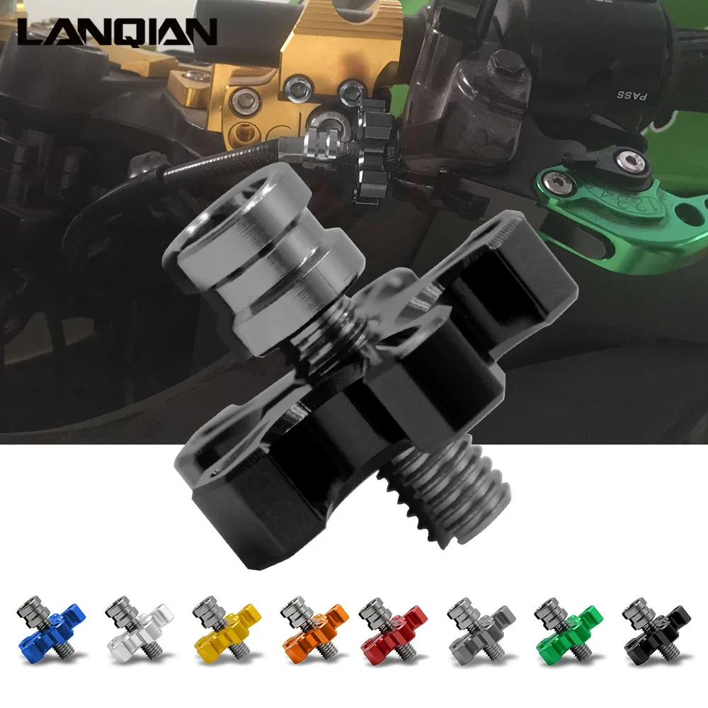 8mm/10mm Motorcycle CNC Universal Clutch Cable Wire Adjuster For Honda