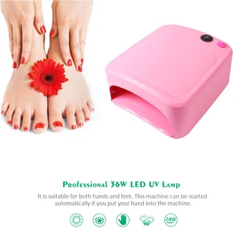 

Abody 36W The Nail Clipper LED UV Lamp Light Nail Art Dryer Nail Polish Light Gel Drying Curing Machine Manicure Tool