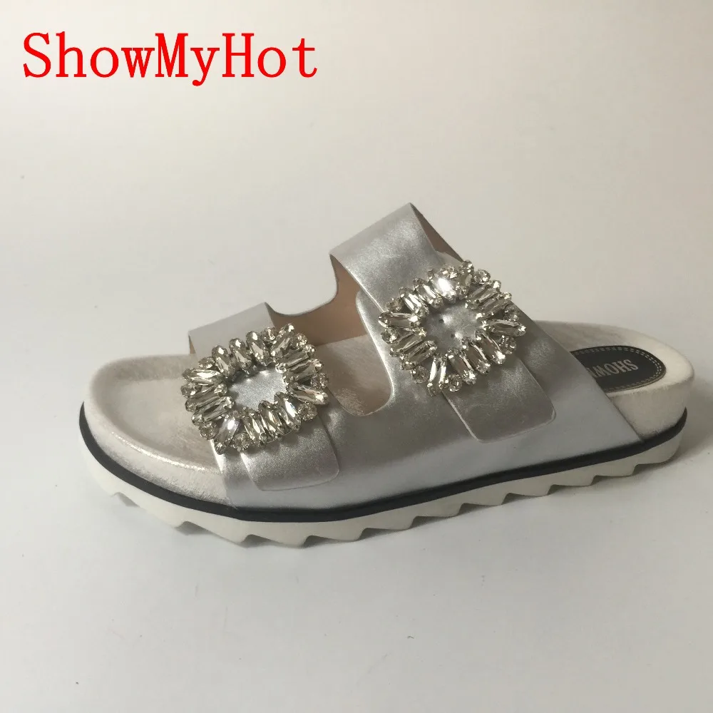 

ShowMyHot New Summer Slipper Women Slippers Slides Women Sandals Slippers Hollow out Women Single Sandals Non-slip Platform shoe