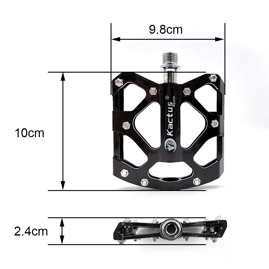 

Titanium Axle Bicycle Pedal Anti-slip Ultralight CNC pedales bicicleta MTB Bike Pedal Sealed Sealed Bearing cycling Pedals BMX
