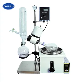 

ZOIBKD Best Quality Laboratory RE-201D Small Volume Rotary Evaporator 0.25- 2L Vacuum Decompression Extraction Distiller Machine