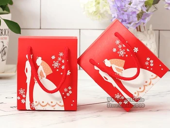 

12x8.8x14cm Romantic Pink Chocolate Candy Bag Birthday Event Party Supplies Accessories Wedding Decoration Guest Gift Favors Box