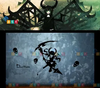 

BLACK ROCK SHOOTER DEAD MASTER Vinyl Wall Stickers Decal Decor Home Decoration Anime Cartoon Car Sticker