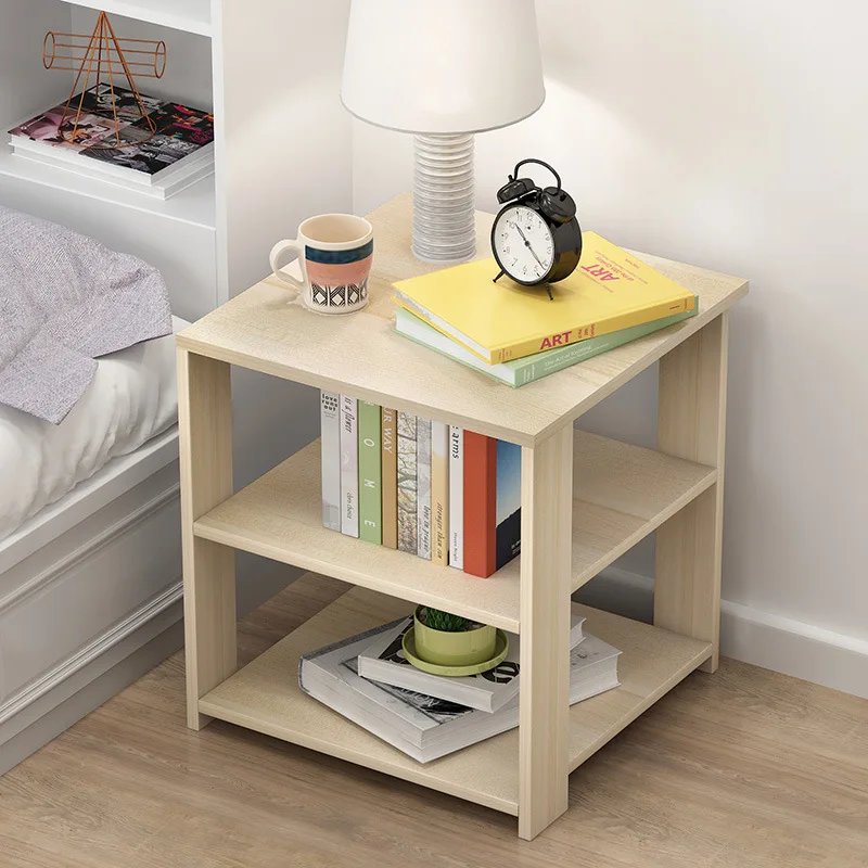 Japanese Style Bedroom Nightstands Wooden Strong Sturdy