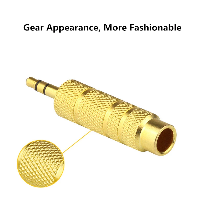 3.5mm male to 6.5mm female (4)