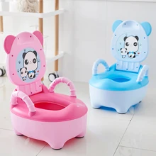 Baby Pot For Children Boys Potty Toilet Seat Baby Potty Training Girls Portable Toilet Bedpan Comfortable Backrest Cartoon Pots 1 pcs comfortable cows drawer small infants two colors high quality baby toilet for young children as baby care