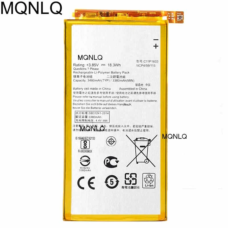 3480mah 18 3wh C11p1603 Tab Replacement Battery For Asus Zenfone 3 Deluxe 5 5 Dual Sim Zs570kl Zs550kl Zb690kl Z01fd Akku Mobile Phone Batteries Aliexpress