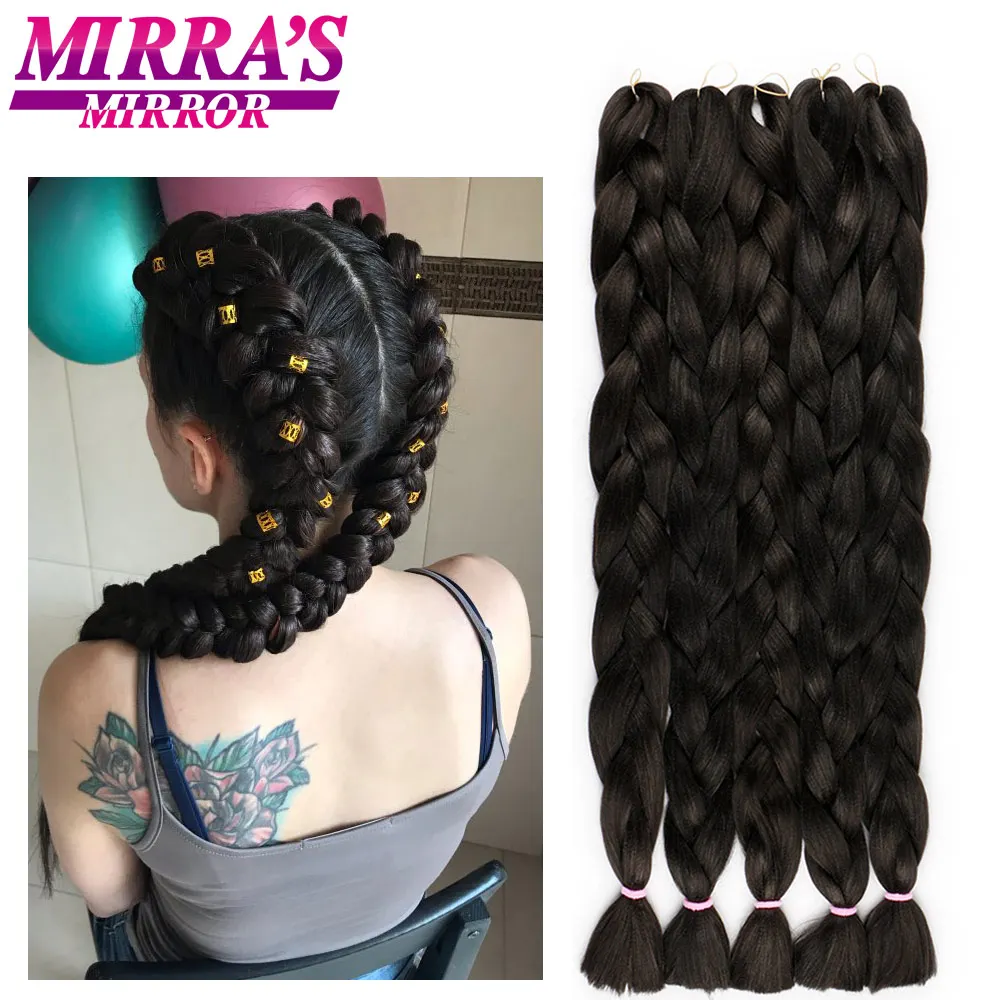 Mirra's Mirror 82 дюйма плетение волос длинные вязанные крючком косы огромные косы синтетические волосы для наращивания 165 г/упак