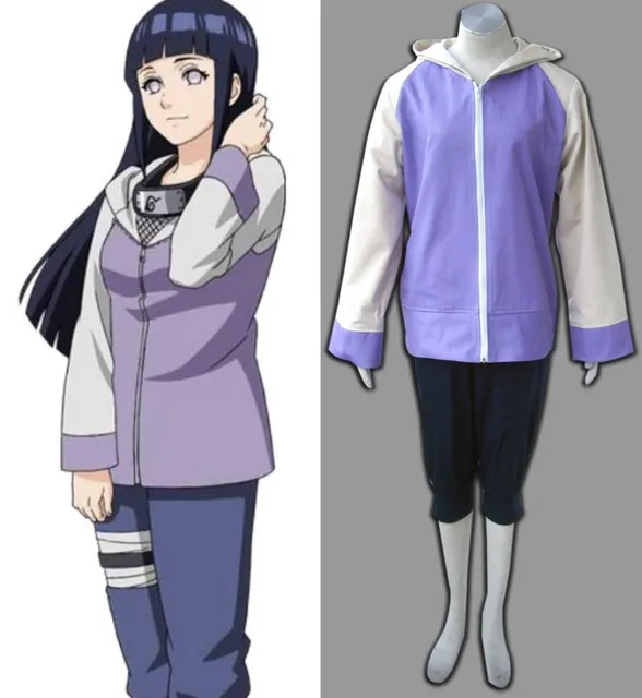NARUTO Hyuga Hinata cosplay halloween costumesin Anime Costumes from