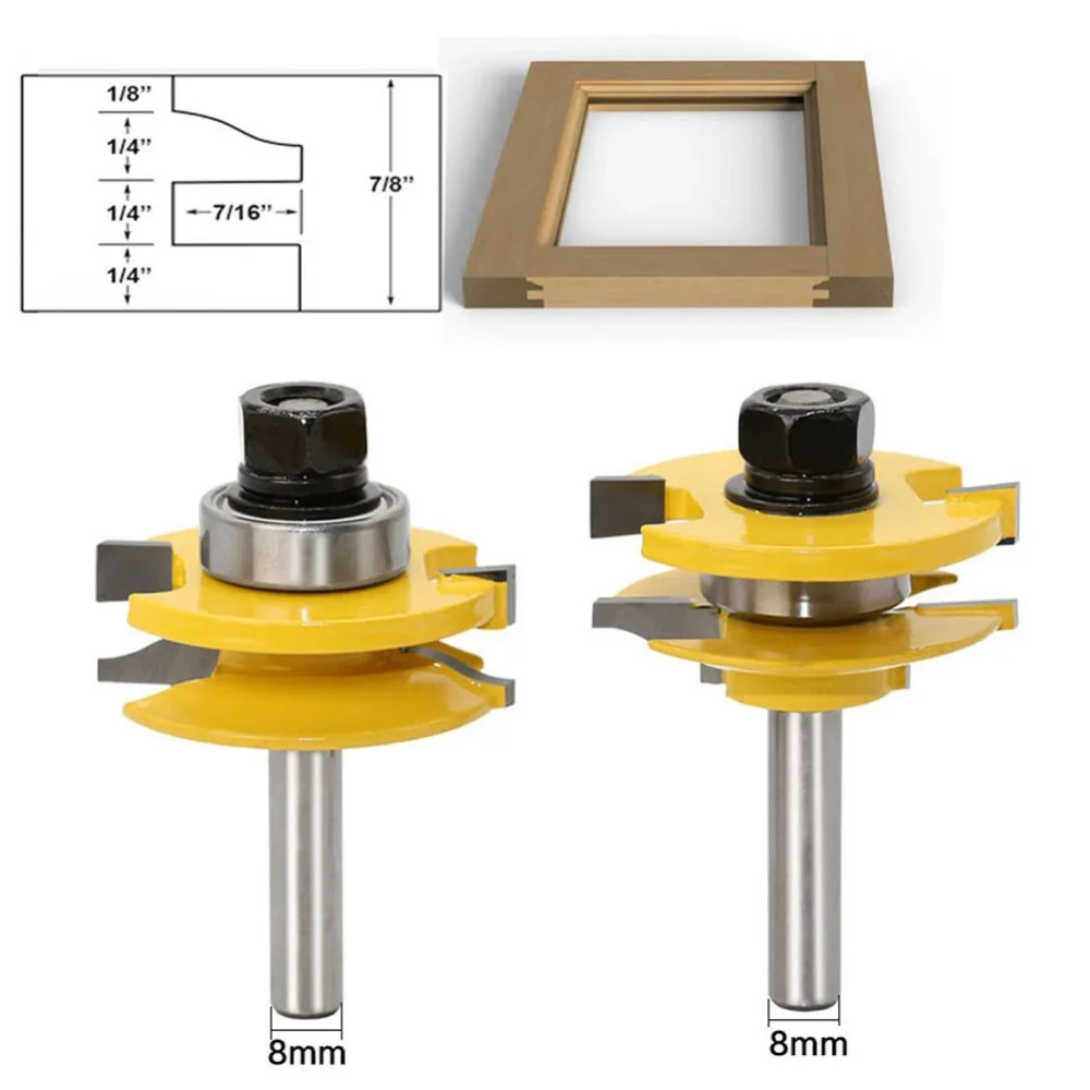 Milling Cutter,Router Bits For Wood Machinery Woodworking Tool A
