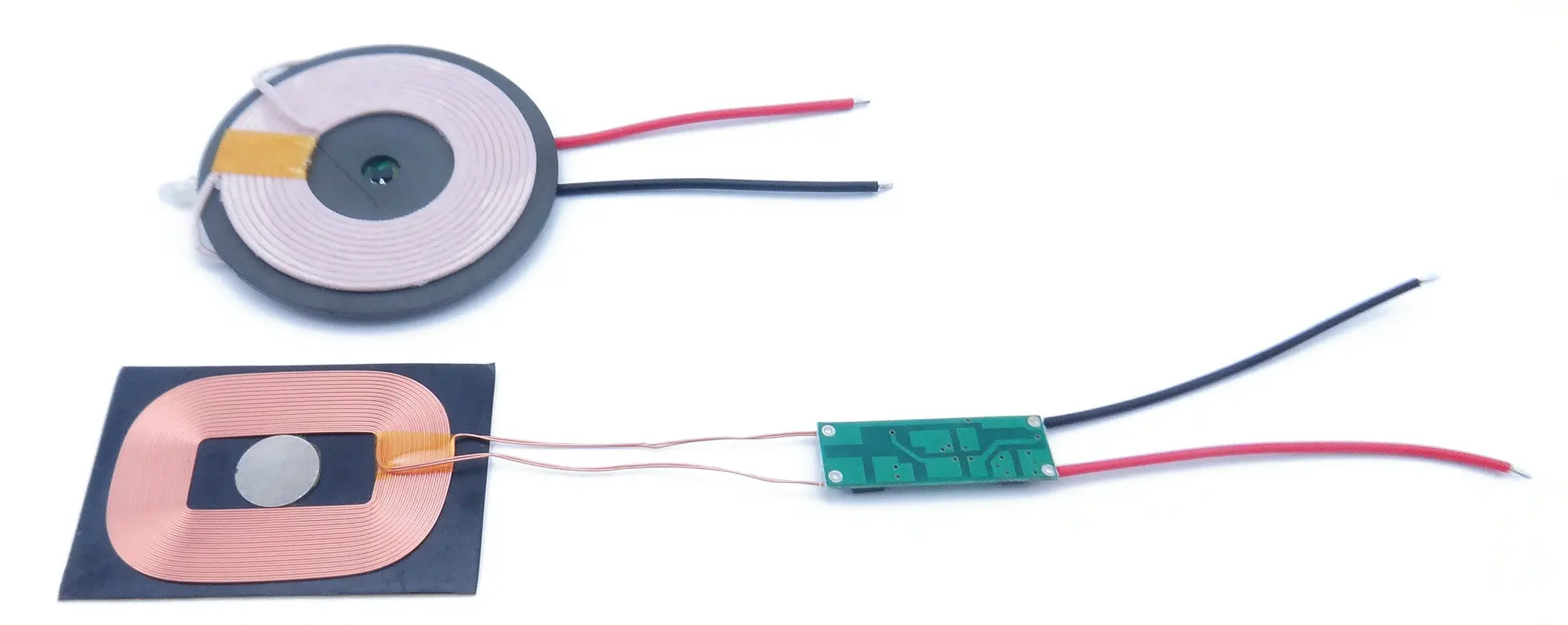 

Anti foreign matter wireless charging module wireless supply module IC chip program
