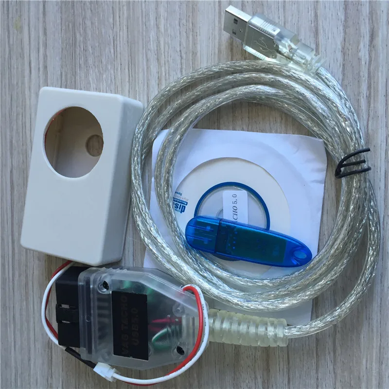 Vag tacho V5.0 с usb ключом для NEC MCU 24C32 или 24C64 ECU чип Тюнинг инструмент vag USB Версия 5 0 vagtacho