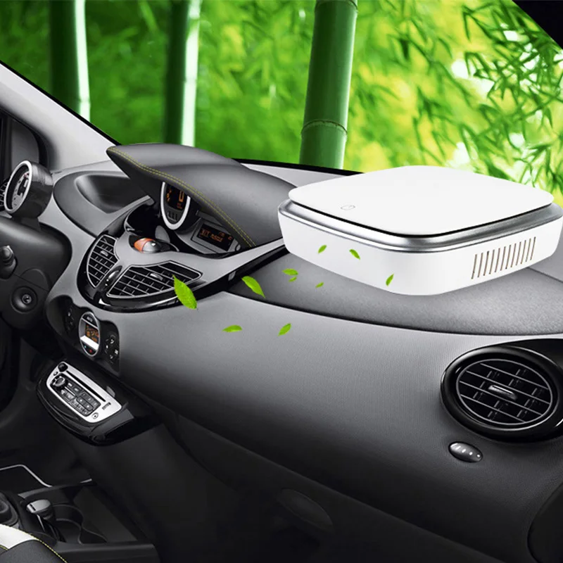 Car Air Purifier Negative Ions Cleaner Ionizer Innovative three-layer filtration to formaldehyde sterilization to remove odor