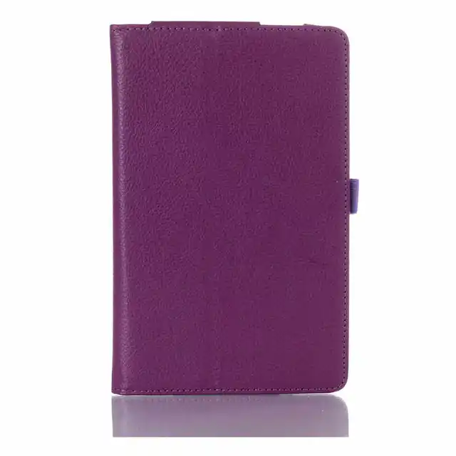 Slim Coque for Xiaomi MiPad 2 Mi Pad 2 Case Magnetic Smart Auto Sleep-Wake Up Flip Stand PU Case for Xiaomi MiPad 2 Cover 7.9'' Purple