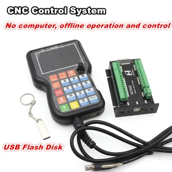 

[EU Free VAT] 4 Axis NCH02 USB CNC NC Card Handheld Motion Controller For Engraving Machine