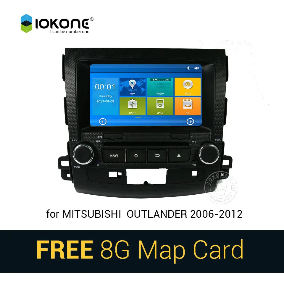 IOKONE font b Car b font font b DVD b font Video Player GPS navi Stereo
