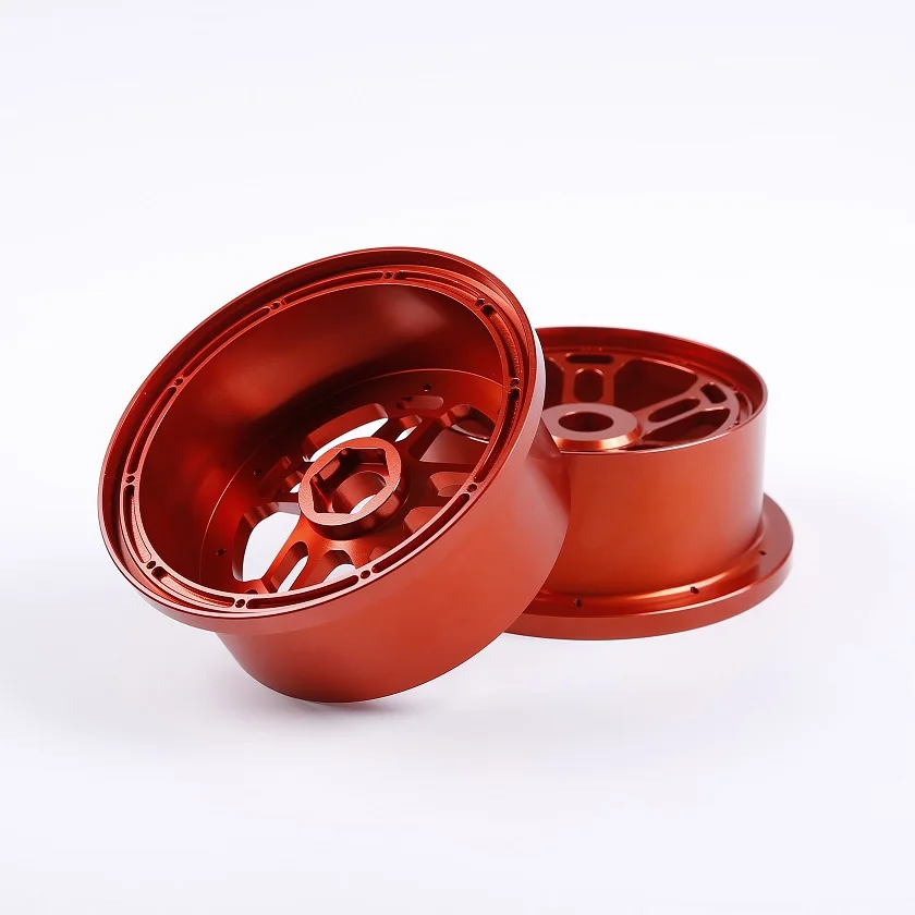 Losi 5ive-t сильный CNC сплав ступицы набор для всего грузовика 87088 для 1/5 RC Rovan LT запчасти для грузовиков