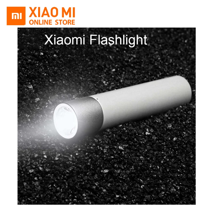 

Xiaomi Portable Flashlights 11 Adjustable Luminance Modes With Rotatable Lamp Head 3350mAh Lithium Battery USB Charging Port