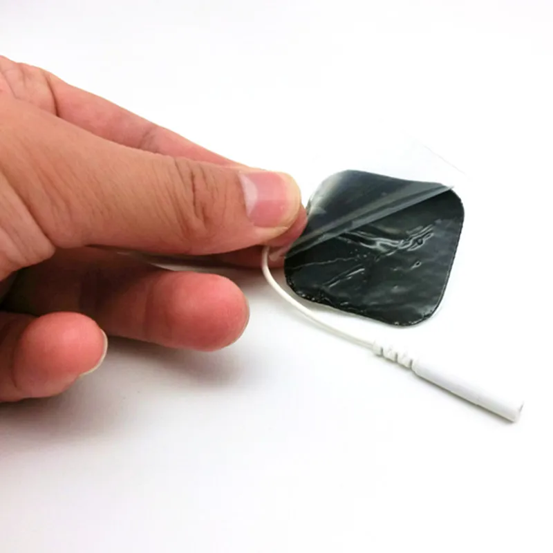 100pcs 4*4 Acupuncture Needle Pins Adhesive TENS Gel Electrode Pads SMD for Digital Therapy