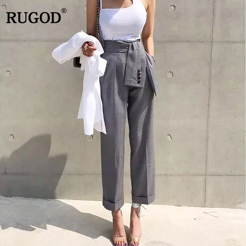 RUGOD/Новинка 2019 года осенний Бандаж с высокой талией до щиколотки повседневные
