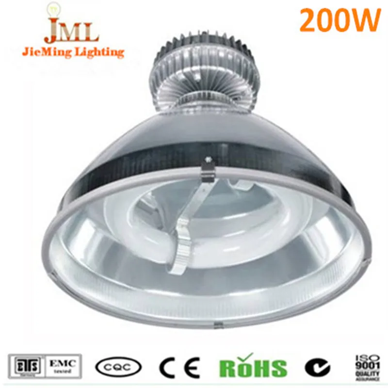 2017 Hot Sales factory lamps Low Bay high bay lamp 200W 16000lm pass CE/ROHS/FCC/CCC induction