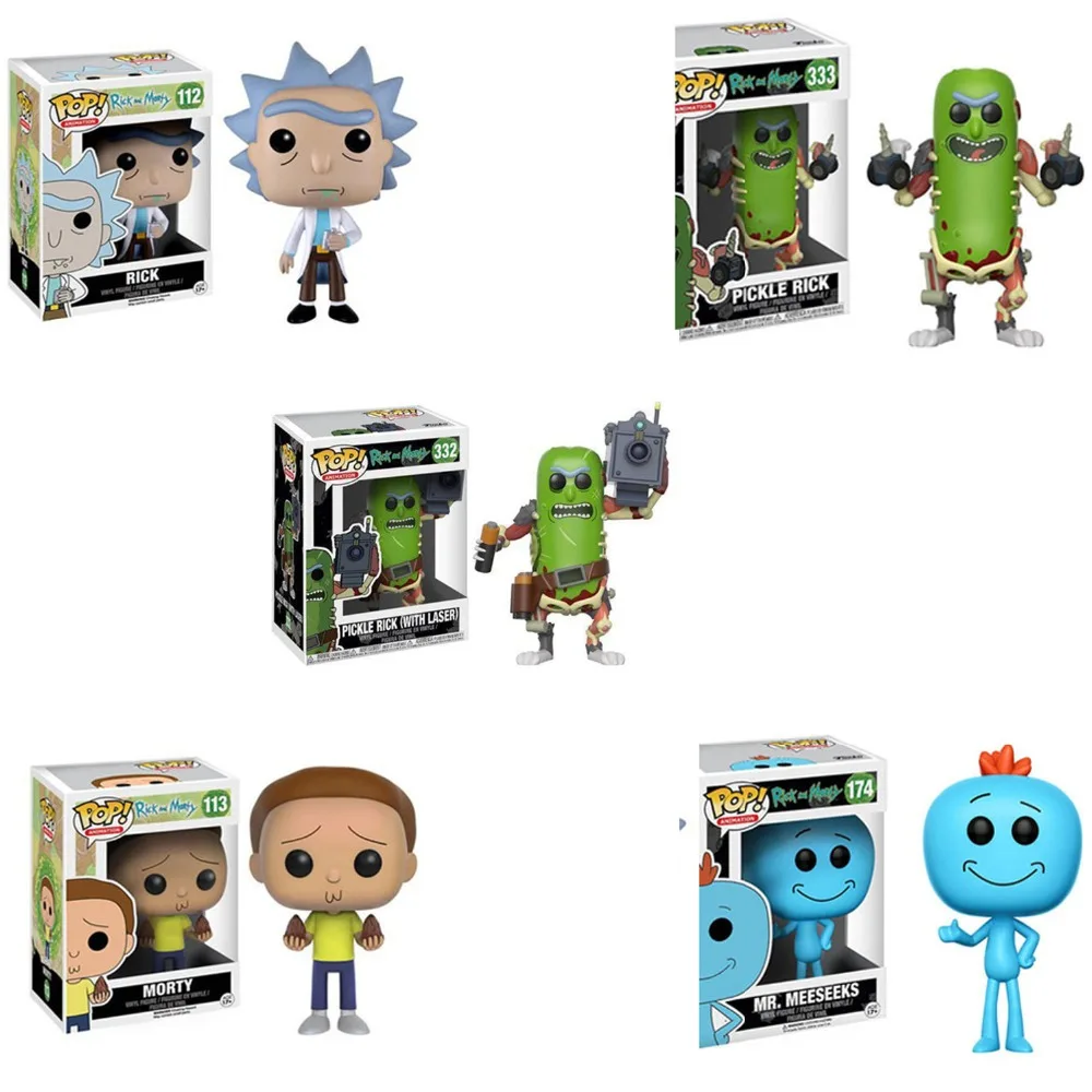 

Funko POP Rick and Morty RICK PICKLE RICK action Figure Collection PVC Model Toy for kids christmas gift