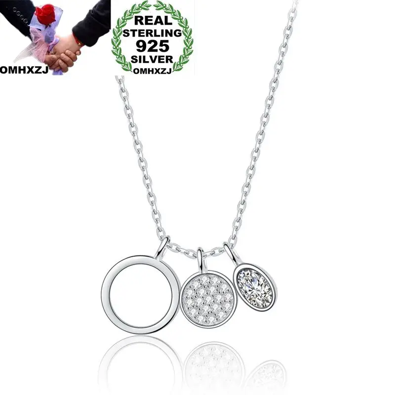 

Ожерелье OMHXZJ из серебра 925 пробы с подвеской женское