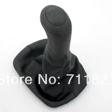 Шестерни ручка& чехол для коробки передач черный для Skoda Fabia MK2