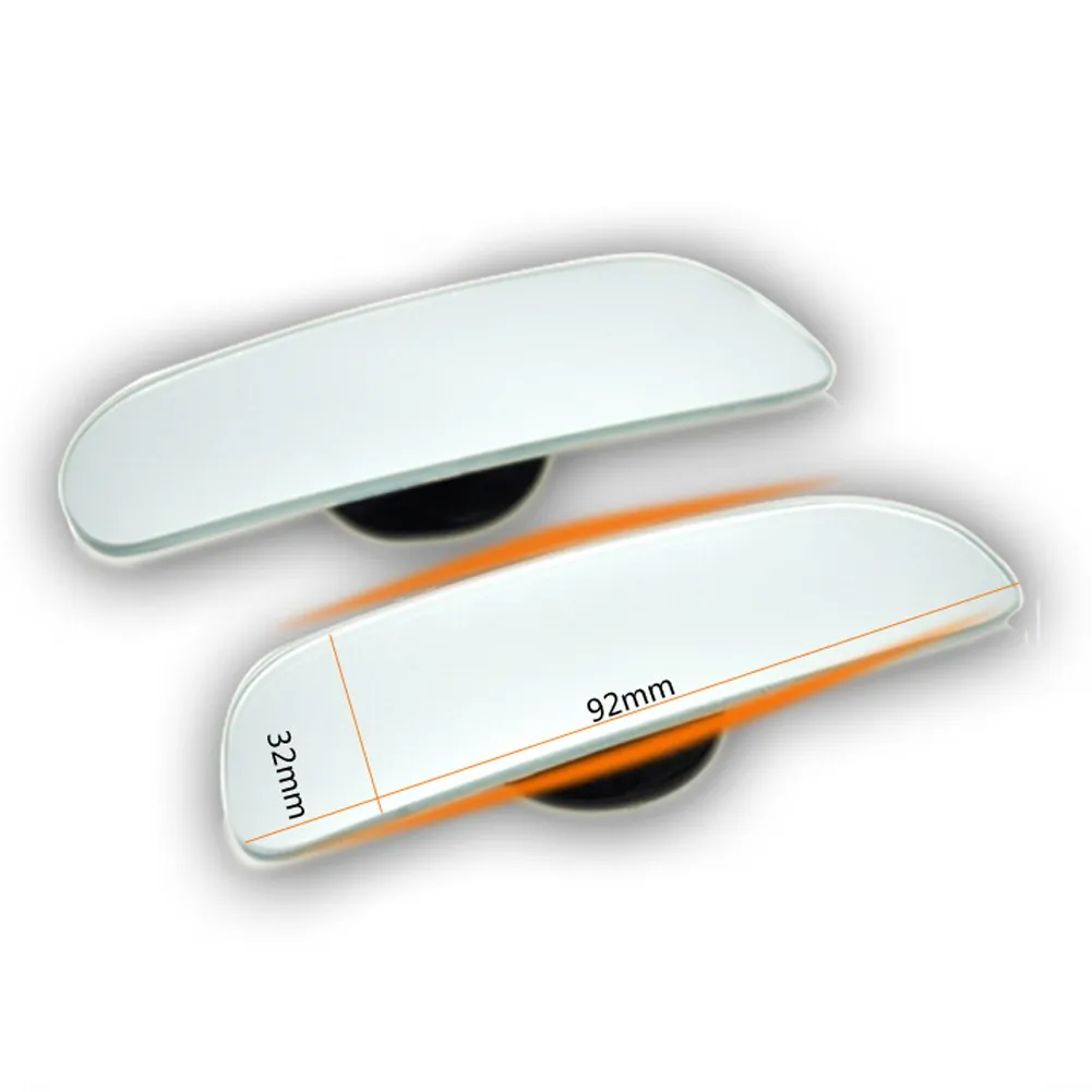 

2Pcs Universal 360 Degree Adjustable Car Mirror Wide Angle Convex Blind Spot Mirror Auto Parking Rearview Mirrors Accessories