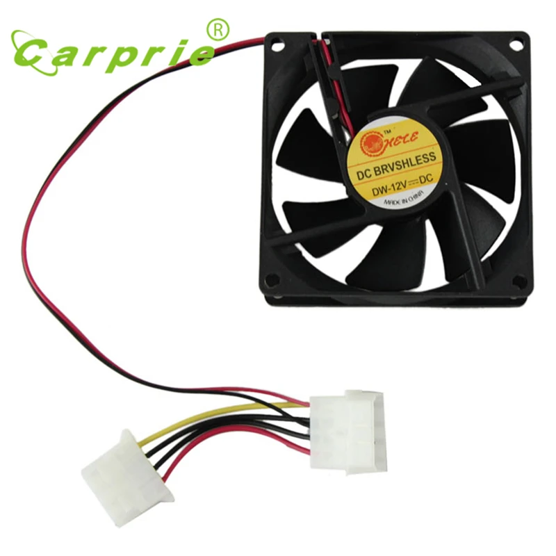 

top quality New Computer Case Cooler 12V 8CM 80MM PC CPU Cooling Cooler Fan 17nov29Dropshipping