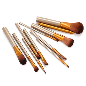 

12Pcs Makeup Brush Kit Professional Cosmetic Set Powder Foundation Eyeshadow Eyeliner Lip Brush Tool Pincel Maquiage