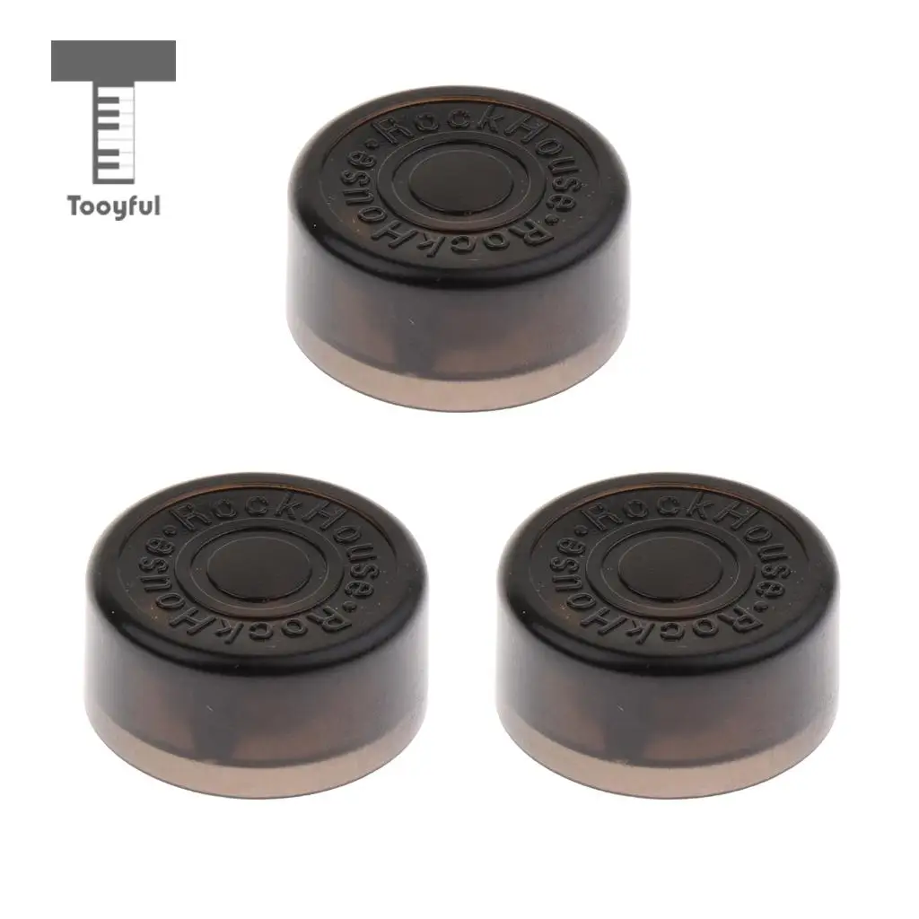 Tooyful 3 Pcs Guitar Effect Foot Nail Cap Guitar Accessory for Guitar Effects Pedal