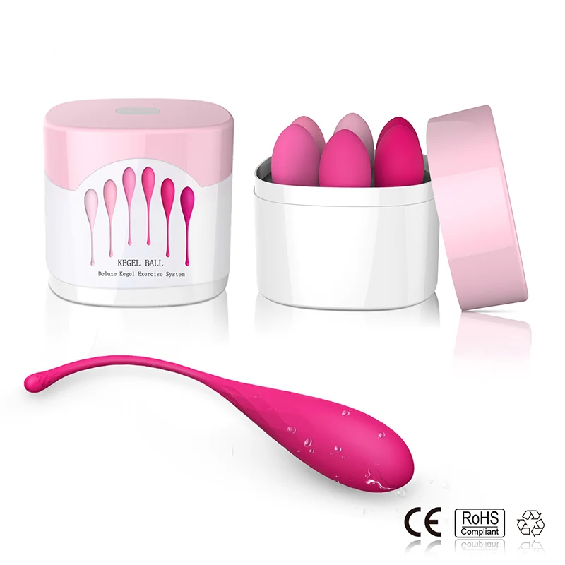 6pcs/set Smart Kegel Ball Vibrator Vagina Tighten Exercise Ball Kegel Ben Wa Ball Machine Ball Sex Products for Women Sex Shop