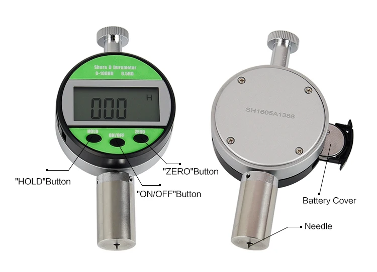 LX-D-Y, цифровой измеритель твердости, hardnometer, sclerometer, ЖК-экран