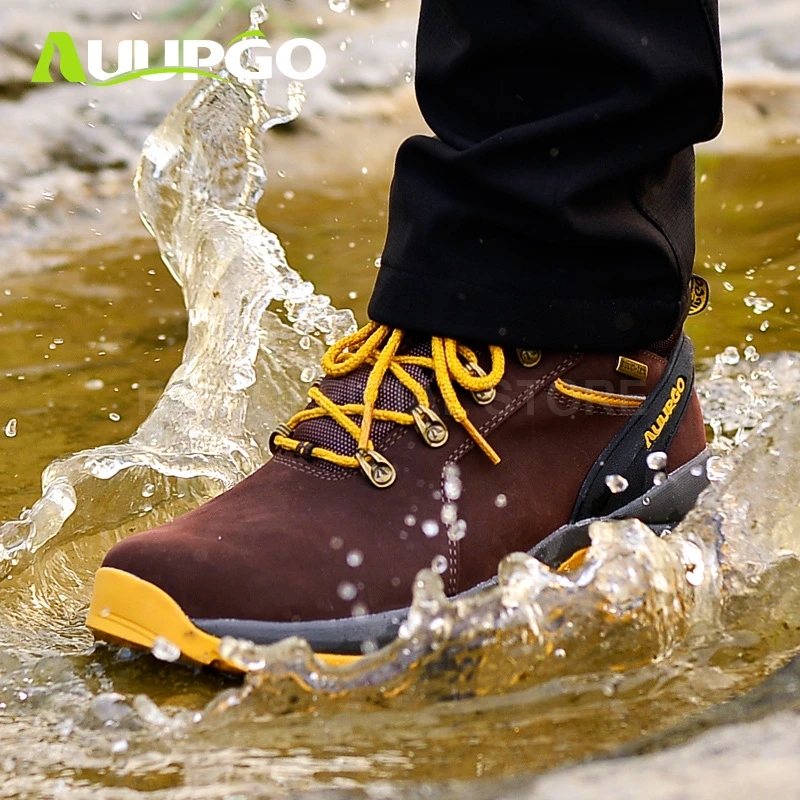 CA водонепроницаемые походные ботинки для мужчин, дышащие зимние походные ботинки, Мужская Легкая спортивная обувь для альпинизма, походные горные ботинки для мужчин