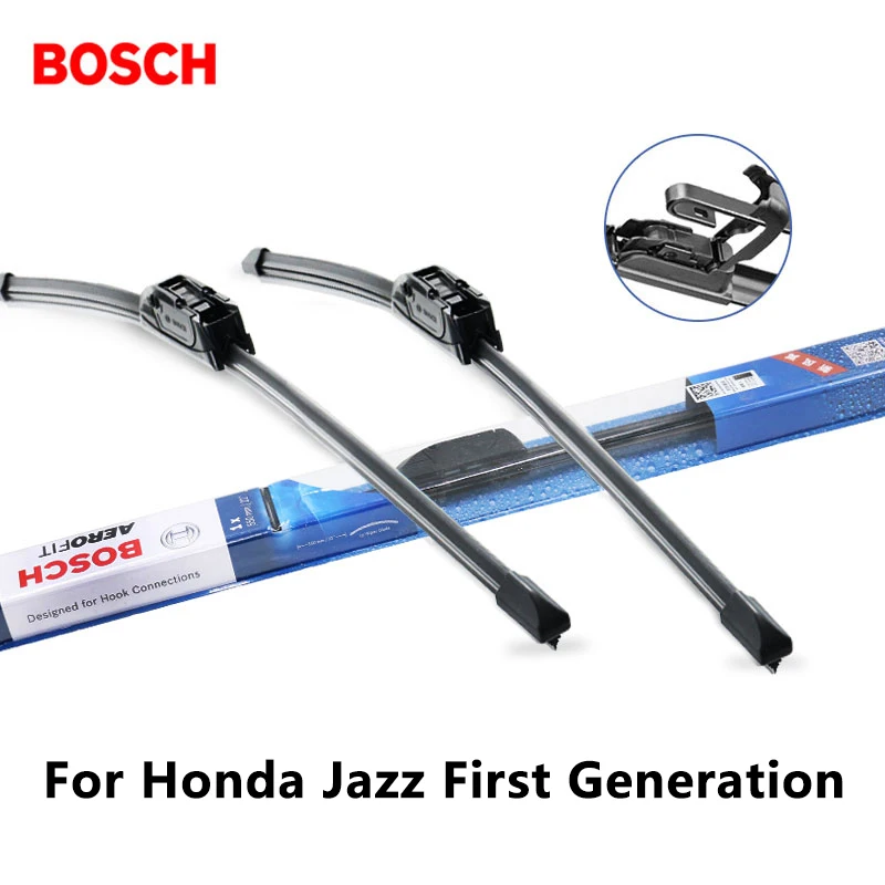 2 шт./компл. BOSCH стеклоочистителей для Honda Jazz первого поколения 2"& 15" Fit крючок оружия 2002 2003 2004 2005 2006 2007 2008