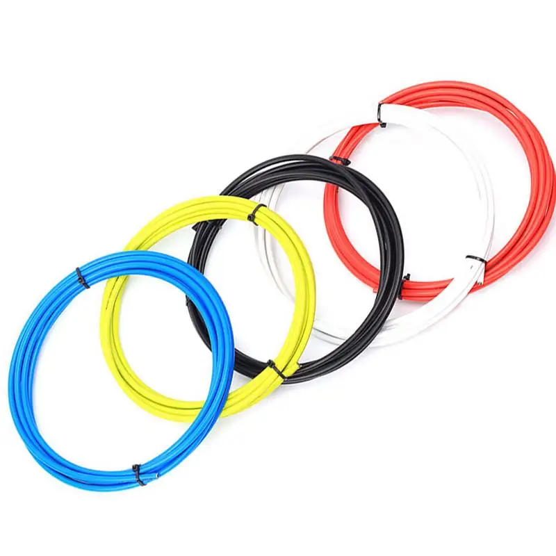 Durable 4mm 1M-5M MB RB Folding Bike Shifter Steel Wire Cable Tube Housing New