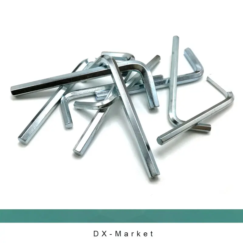 

5mm , 15pcs/lot , Hex key , Allen wrench 45# STEEL tool , m5 Zinc plating DIY tools , high hardness fasteners